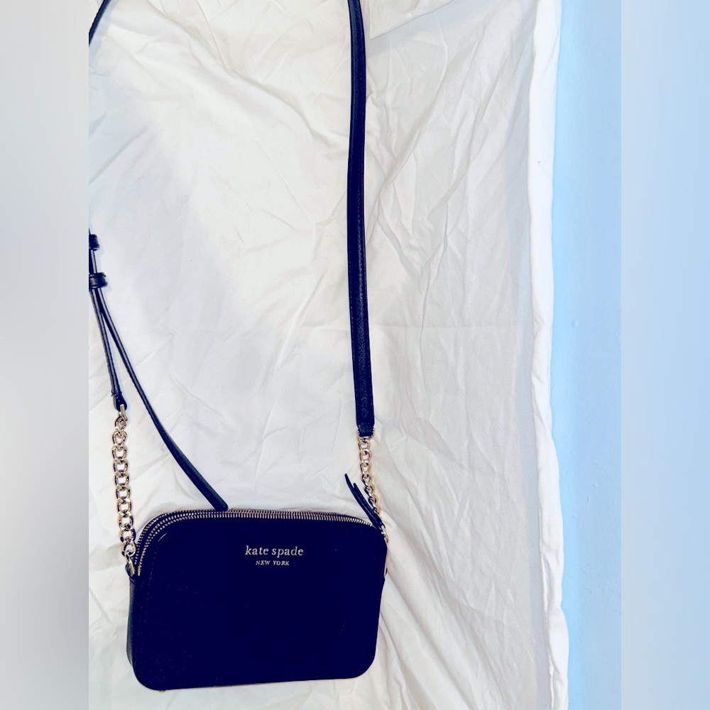 Black crossbody Kate spade bag
